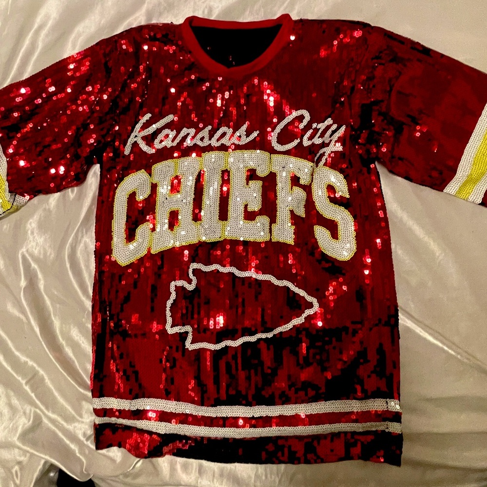 Kansas City glitter jersey